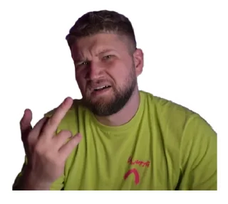 🖕 emoji Некие приятные стикеры💚 Telegram sticker 23 of 44