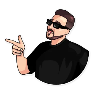 👈 emoji Некие позитивные вибрации Telegram sticker 9 of 22