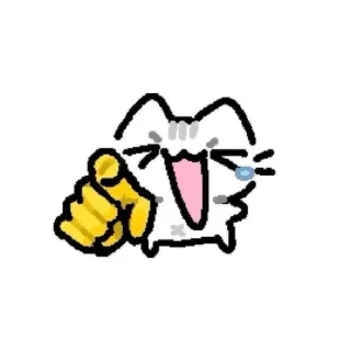 🤣 emoji Kitty Telegram sticker 14 of 18
