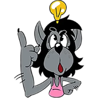 💡 emoji Ну погоди Telegram sticker 7 of 63