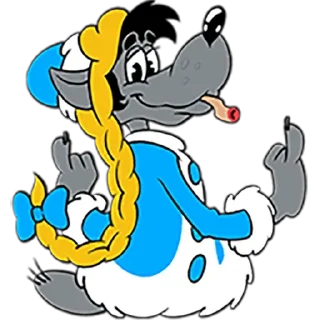 🎄 emoji Ну погоди Telegram sticker 19 of 63