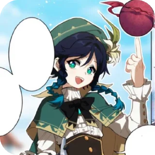 🌟 emoji Венти —> @animebotsa Telegram sticker 22 of 23