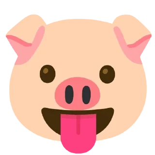 😛 emoji свинарник Telegram sticker 22 of 51
