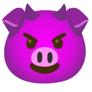 😈 emoji свинарник Telegram sticker 15 of 51