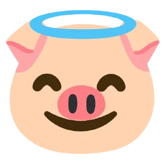 😇 emoji свинарник Telegram sticker 11 of 51