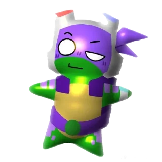 😋 emoji Донни ;: Эволюция Черепашек-ни Telegram sticker 24 of 69