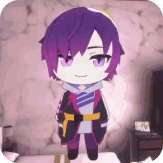 🌟 emoji Uki Violeta by: @Bump_21 Telegram sticker 5 of 33