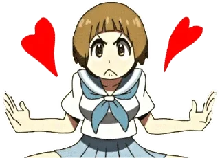Sticker from Mako Mankanshoku (KILL la KILL)