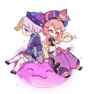 👾 emoji (  ✿𝆬  )  𓈒 𝗗𝗼𝗿𝗶 Telegram sticker 16 of 34
