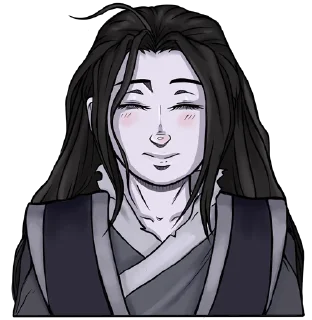 ☺️ emoji Вэнь Нин Telegram sticker 12 of 21
