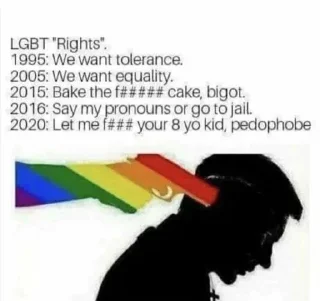 🏳‍🌈 emoji Faggot Hate Telegram sticker 22 of 90