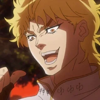 😏 emoji It Was Me, Dio) Telegram sticker 23 of 109
