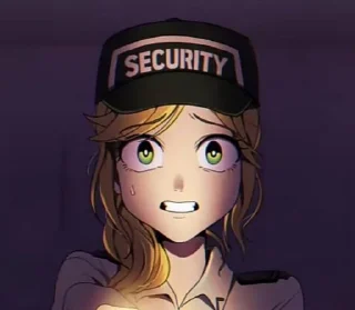 Sticker from Vanessa/Vanny Fnaf9 arts