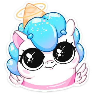 😇 emoji Мороженко :: @stickroom Telegram sticker 22 of 40