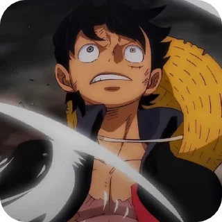 🍖 emoji Luffy @onepiecestickers0 Telegram sticker 23 of 96