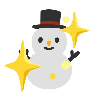 🤩 emoji ☃️☃️☃️ @AlexanderBlocha Telegram sticker 6 of 60