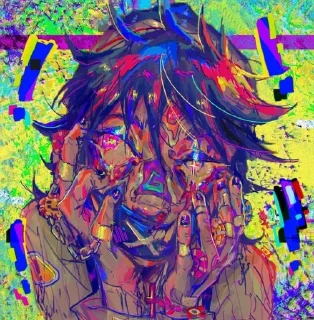 🌟 emoji glitchcore🌈 Telegram sticker 10 of 57