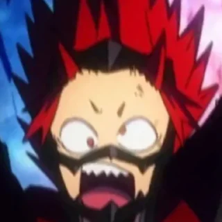 😱 emoji Eijiro Kirishima Telegram sticker 22 of 120