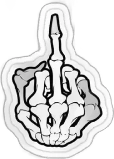 🌟 emoji Goth party Telegram sticker 14 of 15