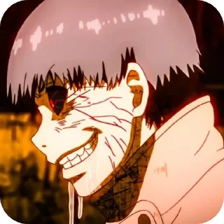 👹 emoji Tokyo ghoul Telegram sticker 10 of 30