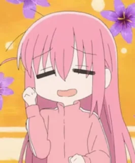 🌟 emoji bocchi the rock! @any_stick Telegram sticker 11 of 50
