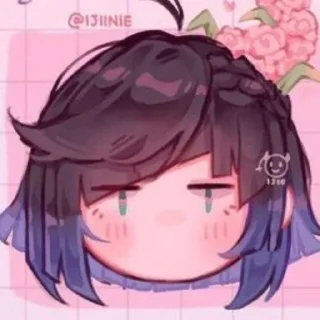 😶 emoji ⤾·˚ ༘ 🌀 ⁕🔖 𝒴ℯ𝓁𝒶𝓃 Telegram sticker 18 of 70