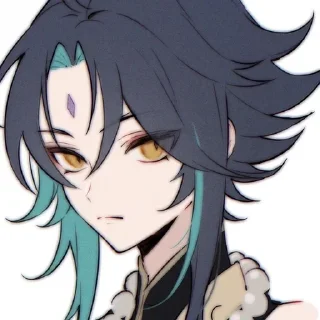 💫 emoji xiao ; @omoristc Telegram sticker 9 of 60