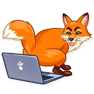 😛 emoji What Does The Fox Say? Telegram sticker 19 of 30