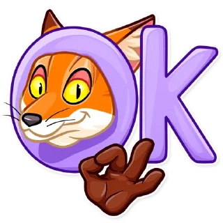 👌 emoji What Does The Fox Say? Telegram sticker 9 of 30