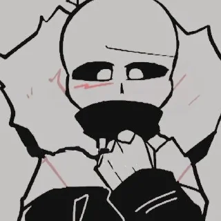 🤍 emoji 𝙆𝙧𝙤𝙨𝙨 𝙎𝙖𝙣𝙨 𝙗𝙮 : @stickers_undertale Telegram sticker 19 of 19