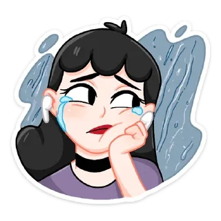 😭 emoji Тина :: @TgSticker Telegram sticker 10 of 48