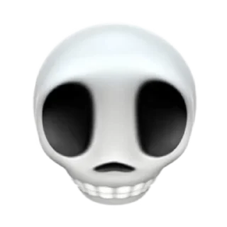💀 emoji Emote-stickers Telegram sticker 20 of 20