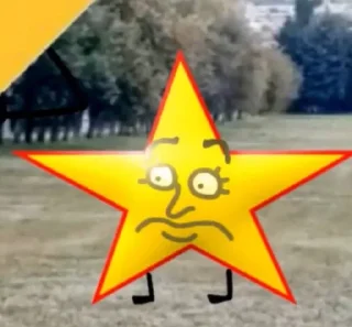 👺 emoji Звездочка 🌟 Telegram sticker 17 of 42