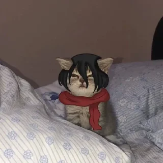 Sticker from aot