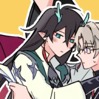 😊 emoji Дань Хэн/Фэн by: @meilor Telegram sticker 19 of 79