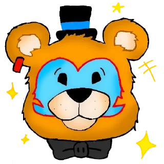 Sticker from GlamRock Freddik