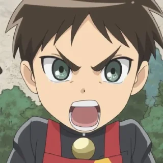 Sticker from shingeki kyojin chuugakkou