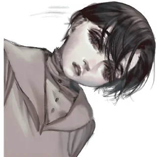 🙂 emoji Несчастный мальчик @nyasticks Telegram sticker 18 of 41