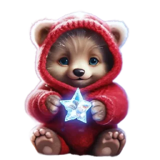 🐻 emoji Новогодний подарок от @cats_Crystal Telegram sticker 16 of 26