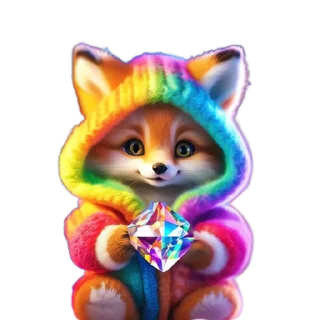 🦊 emoji Новогодний подарок от @cats_Crystal Telegram sticker 5 of 26