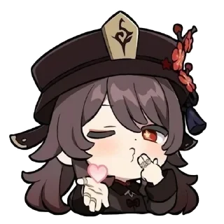😘 emoji ✨ Genshin impact ✨ Telegram sticker 8 of 40