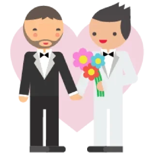 😚 emoji Rainbow for people Telegram sticker 17 of 27