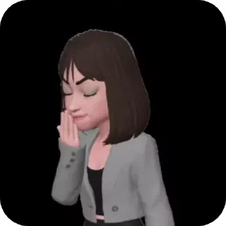 🤭 emoji Анастасия Копрова:@akoprova_ps Telegram sticker 11 of 120