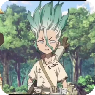 Sticker from Dr.Stone