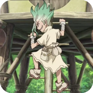 😈 emoji Dr.Stone Telegram sticker 8 of 17