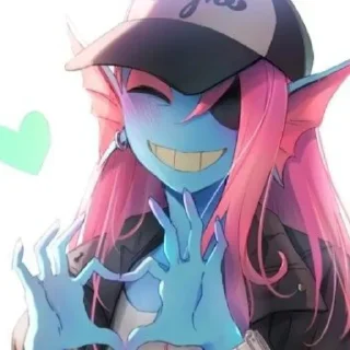 🐟 emoji Андайн -> @Earth928B Telegram sticker 10 of 32