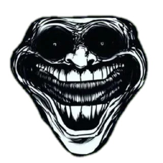 😱 emoji Trollface meme project by Alex Telegram sticker 17 of 17