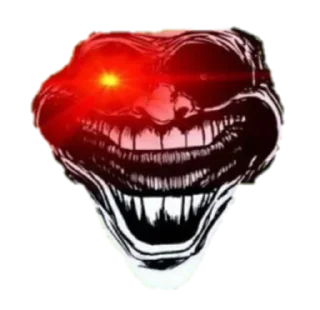 😱 emoji Trollface meme project by Alex Telegram sticker 11 of 17