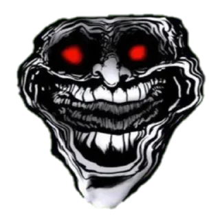 😱 emoji Trollface meme project by Alex Telegram sticker 13 of 17