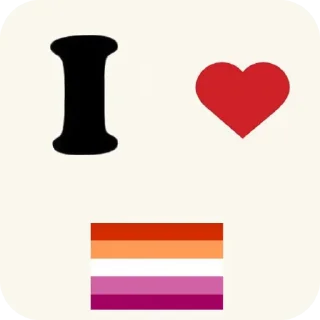 Sticker from Против менов👨❌  ВУМЕН👧👩‍❤️‍💋‍👩✅✅
